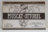 MUSCAT - OTTONEL , ETICHETA PENTRU STICLA , 1942