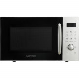 Cuptor cu microunde Daewoo KOR-91RBS-2, 900 W, 23 L, Grill, Control digital, Display LED, 10 programe, Program popcorn, Argintiu
