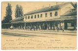 4933 - COPSA-MICA, Sibiu, Railway Station, Romania - old postcard - used - 1915, Circulata, Printata