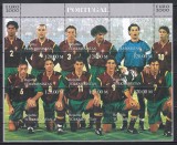 Turkmenistan 2000 - C.E. de fotbal 2000 - Echipa Portugaliei, MC, MNH