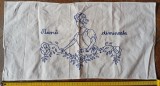 60 x 30 cm BUNA DIMINEAȚA Peretar păretar tradițional rom&acirc;nesc cusut manual