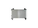 Condensator climatizare Toyota Yaris, 07.20, motor 1.3, 74 kw benzina, cutie manuala, full aluminiu brazat, 550x340x16 mm, cu uscator si filtru
