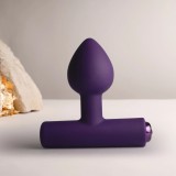 Vibrator Anal NOVA Astryx 16 Moduri Vibratii, Silicon, USB Magnetic, Mov, 9.5 cm
