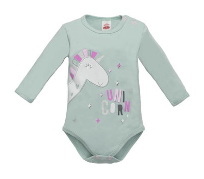 Body bebe - Colectia Unicorn Mint (Marime Disponibila: 2 ani) foto