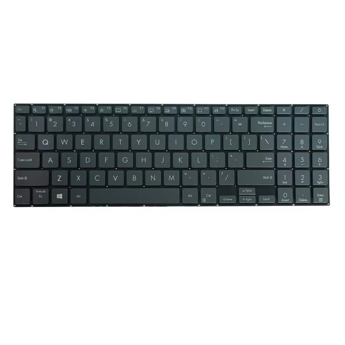 Tastatura Laptop, Asus, ZenBook Pro 15 UM5500Q, UM5500QA, iluminata, neagra, layout US