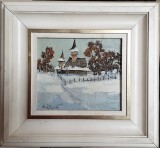 Tablouri, pictura AUREL DAN pictor. Mai multe lucrari. Vezi DESCRIEREA!, Peisaje, Ulei, Realism