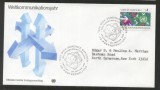 UN Vienna 1983 World communication year Mi.29 FDC UN.227