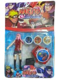 Set cu figurina naruto si bratara cu discuri