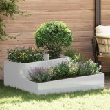 VidaXL Vas de Grădină 100x100x50 cm din Oțel Galvanizat