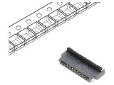 Conector FFC/FPC 8 contacte inferioare ZIF orizontal