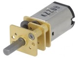 Motor DC cu Transmisie HPCB 6V 1.5A Ax Crestătură D 15:1 Micro Metal Gearmotor