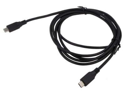 Cablu USB C 2m x2, Interfaţă 480Mbps, PVC foto