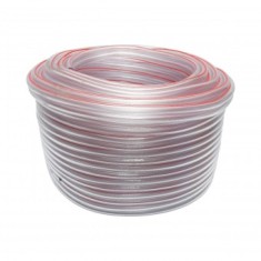 Rola 50m furtun de vidat transparent dublu pentru aparat de muls vaci Breckner Germany