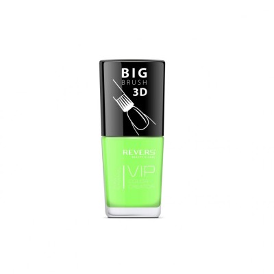 Lac de unghii Vip, 3D, Revers, nuante neon, 12 ml, Nr 074 - verde, Lucios foto