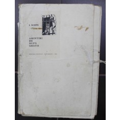 I. SCHON - AMINTIRI DE DUPA GRATII , MAPA CU 39 DE REPRODUCERI DUPA LUCRARILE ARTISTULUI , ANII &#039; 70