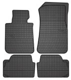Covorase Cauciuc BMW Seria 1 E88 Cabrio (2007-2013) Negru - Dedicate, Protectie Maxima, Margini Ridicate