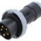 Conector alimentare AC trifazate AMPHENOL IP&amp;S 16A 5 pini IP69K