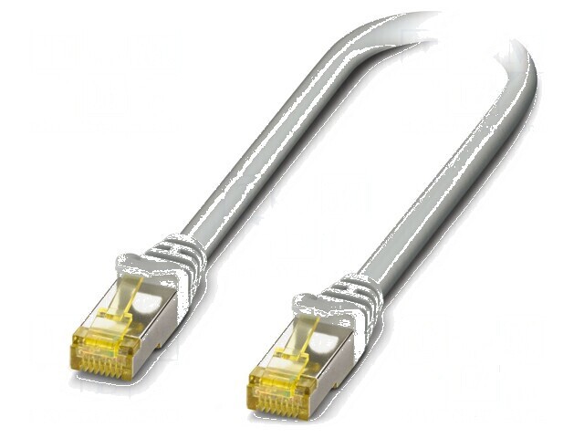 Patch cord S/FTP 6a gri 2m - compatibil cu Google Merchant