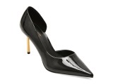 Pantofi eleganti CALL IT SPRING negri, VIONNA 001, din piele ecologica lacuita