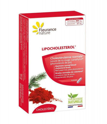 Supliment Alimentar Lipocholesterol 45 capsule Fleurance Nature foto