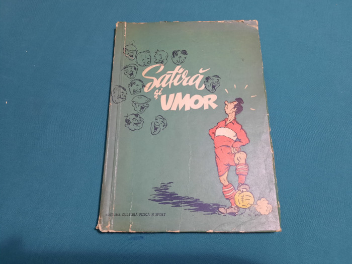 SATIRĂ ȘI UMOR &Icirc;N FOTBAL/ DESENE MATTY, N. COBAR, ETC/ 1954