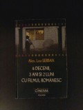 Alex. Leo Serban - 4 decenii, 3 ani si 2 luni cu filmul romanesc