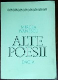 Cumpara ieftin MIRCEA IVANESCU - ALTE POESII (VERSURI 1976) [cu stampile si cote de biblioteca]