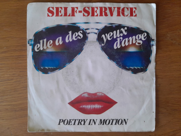 DISC vinil- SELF SERVICE - POETRY IN MOTION -