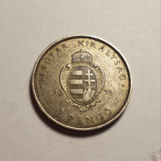 2 Pengo 1935 Piesa de Colectie - 300 de ani Universitatea Catolica Pazmany Peter