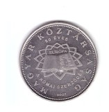 Moneda Ungaria 50 forint/forinti 2007 50 de ani Tratatul de la Roma, stare foarte buna, Europa, Cupru-Nichel