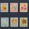 NICARAGUA, FLORI - SERIE COMPLETĂ MNH