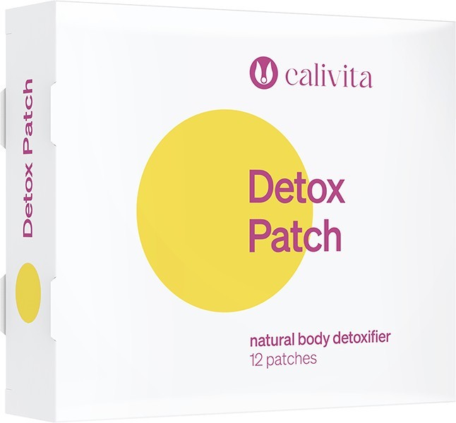 Detox Patch Plasturi Detoxifian&Aring;&pound;i cu Pulbere din Extracte de Plante (12 plicule&Aring;&pound;e) - Calivita