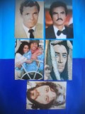 HOPCT LOT NR 1281 -ACTORI / ARTISTI-5 CARTI POSTALE-NECIRCULATE