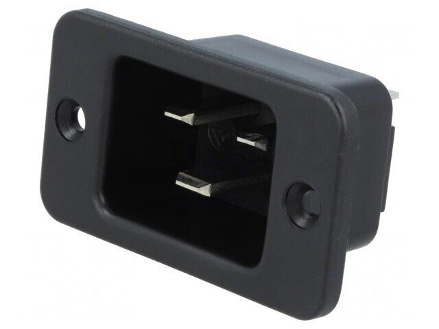 Conector Alimentare AC Tată 16A 250V IEC 60320