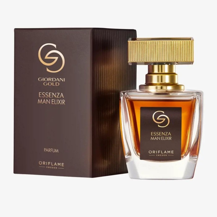 Apa de parfum Oriflame Giordani Gold Essenza Man Elixir 50 ml , rafinament, forta si eleganta atemporala pentru barbatul modern