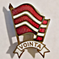 INSIGNA FOTBAL VOINTA BUCURESTI 1951 SCUT