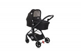 Carucior 2 in 1 Patrizia cos landou individual inclus Black, Lorelli