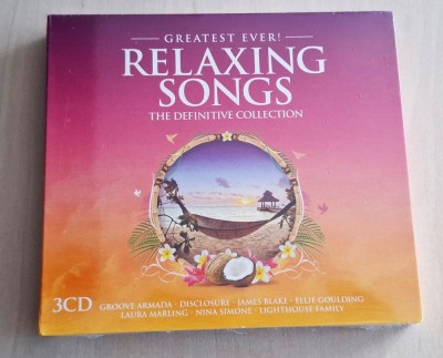 Greatest Ever Relaxing Songs compilatie 3CD (Disclosure, Ellie Goulding, Alt-J) foto
