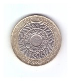 Moneda Marea Britanie 2 pounds / 2 lire 2008, stare buna, curata, Europa, Cupru-Nichel