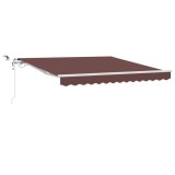 Cumpara ieftin Copertina electrica cu LED si senzor 3 x 2,5 m Maro