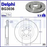 Disc Frana DELPHI BG3036