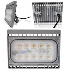 Proiector LED SMD NP 30W Alb Rece IP65 220V Carcasa Plastic Klass foto