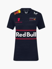 Red Bull Racing tricou de dama Max Verstappen official Teamline Replica navy F1 Team 2025 - XS