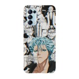 Husa compatibila cu Oppo A55, Viceversa, model Grimmjow Manga Bleach, Silicon, TPU, Transparent, Carcasa
