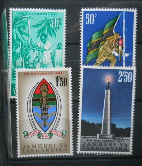 CV1 SERIE COLONII BRITANICE TANGANYKA