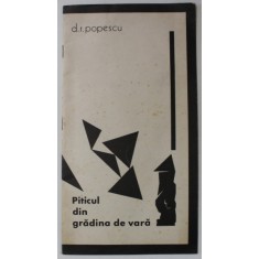 PITICUL DIN GRADINA DE VARA de D.R. POPESCU , TEATRUL NOTTARA , CAIET - PROGRAM , grafica de GH.MIHALE , ANII &#039;70
