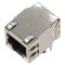 Conector RJ45 ecranat cu diodă LED