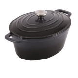 Cumpara ieftin Oala fonta emailata cu capac, 7.7 L, tip roaster, pentru cuptor sau plita, Xanten Carl Schmidt Sohn gri 36x27.8 cm 075262