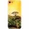 Husa silicon pentru Apple Iphone 7, Hill Top Tree Golden Light