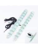 Lumini de zi DRL Flexibile 9 led*0,5W, Xenon Bright